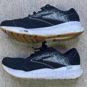 Brooks Ghost 16 Mens Running Shoes Black Speckled DNA LOFT v3 Size 12 EUC